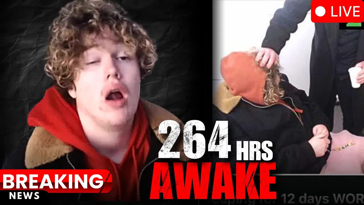 Streamer Stays Awake For 12 DAYS! (ENDS BADLY!)